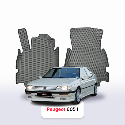 Custom-Fit 3D EVA Car Mats for Peugeot 605 I gen 1989–1999 year Sedan