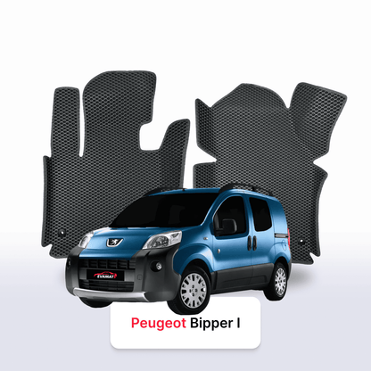 EVA Dywaniki samochodowe od EVA MATS 3D do Peugeot Bipper 1 gen 2008-2018 rok MINIVAN