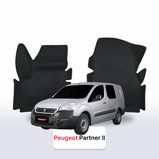 Custom-Fit 3D EVA Car Mats for Peugeot Partner MT II gen 2008–2018 year Van Profi St
