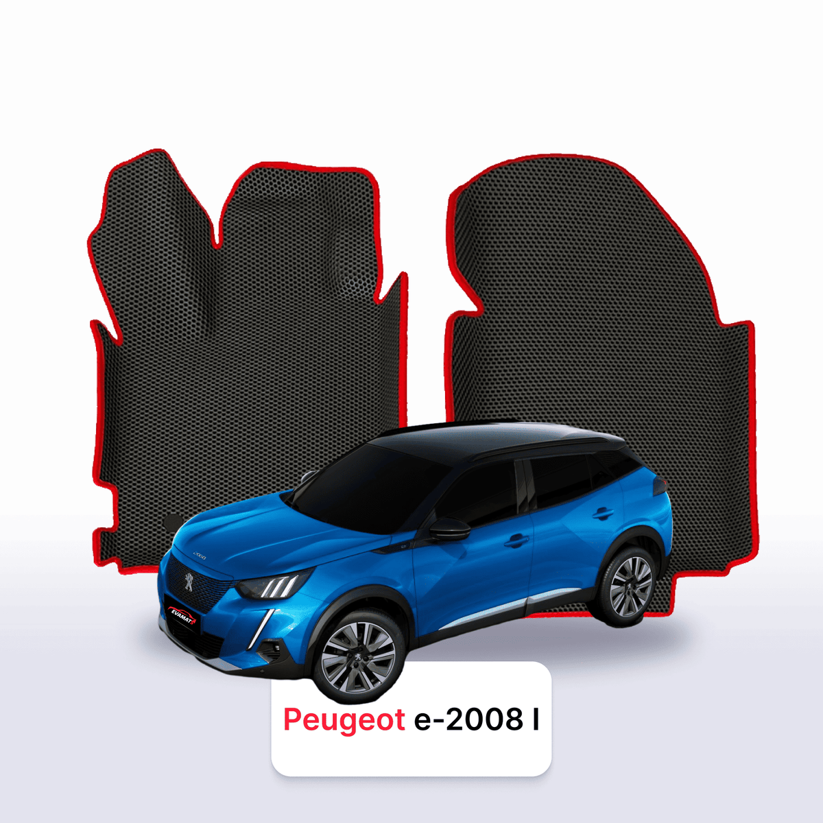EVA Dywaniki samochodowe od EVA MATS 3D do Peugeot e-2008 1 gen 2019-2028 rok Elektryczny SUV