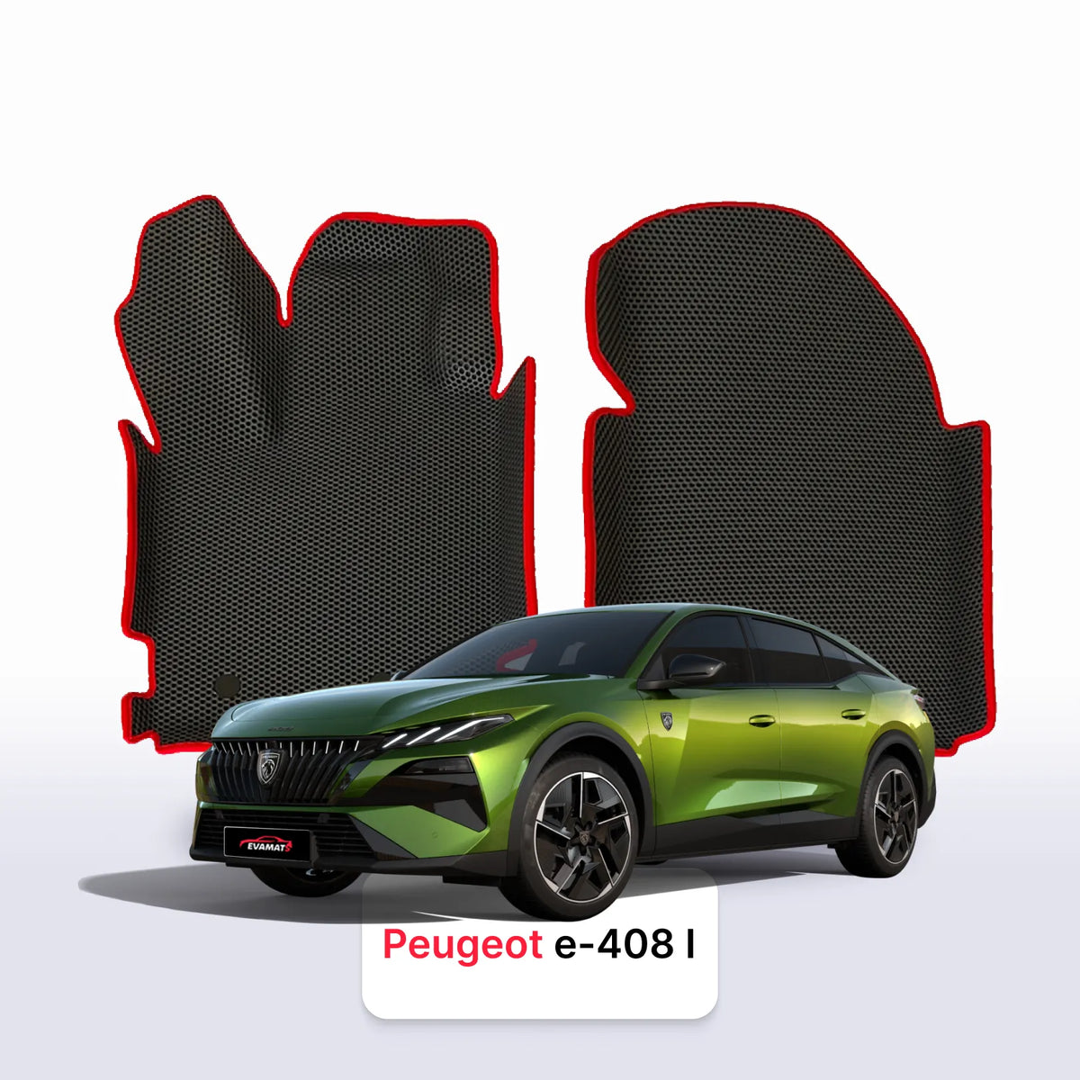 EVA Dywaniki samochodowe od EVA MATS 3D do Peugeot e-408 1 gen 2024-2028 rok FASTBACK