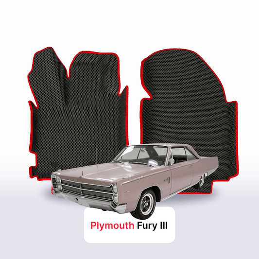 EVA Dywaniki samochodowe od EVA MATS 3D do Plymouth Fury 3 gen 1967-1968 rok SPORT COUPE