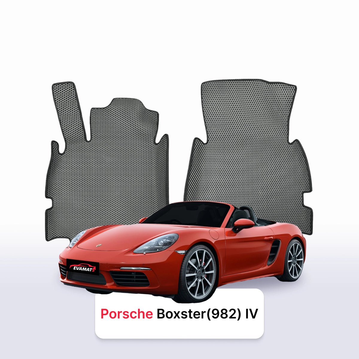 Custom-Fit 3D EVA Car Mats for Porsche Boxster 982 IV gen 2016–2025 year Roadster