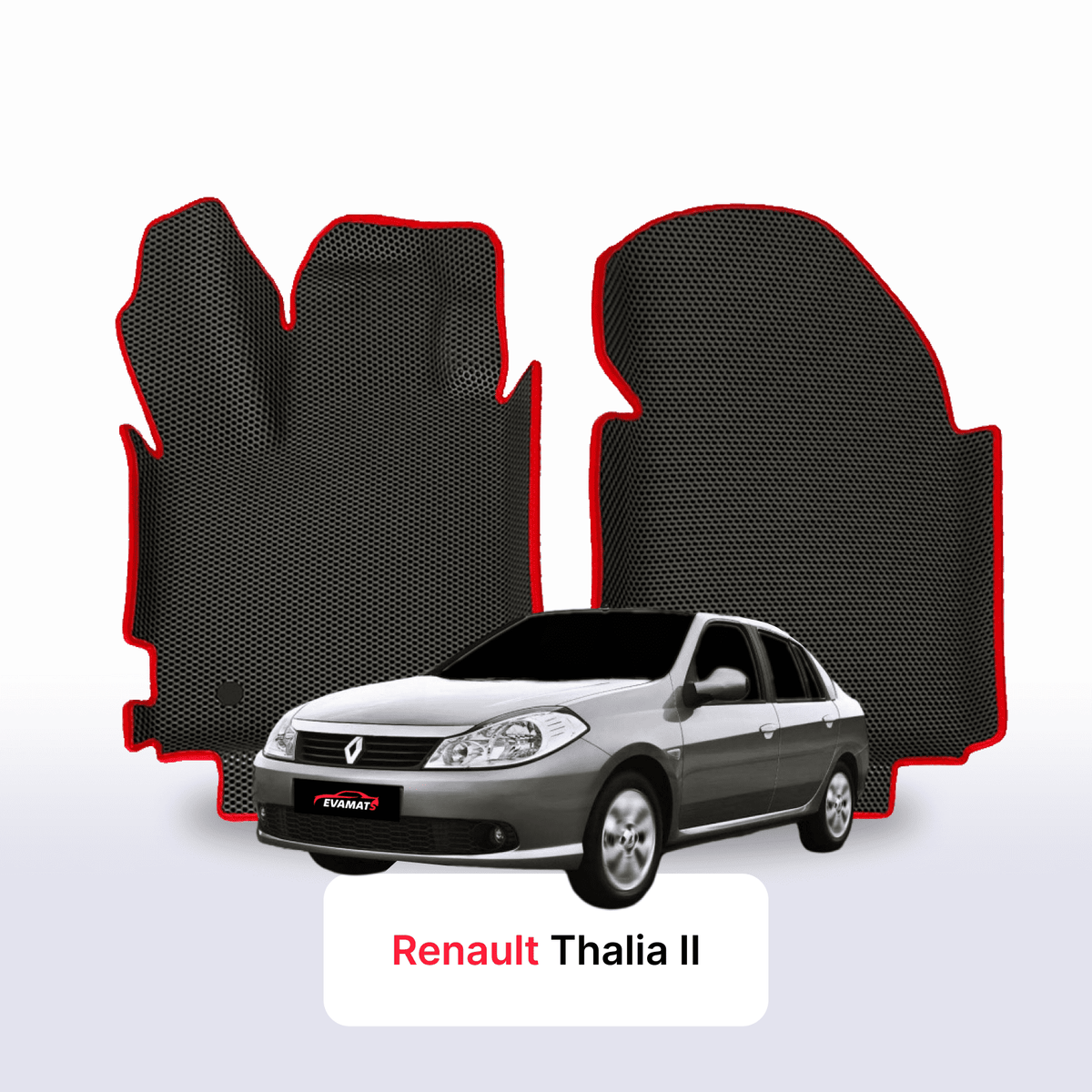 EVA Dywaniki samochodowe od EVA MATS 3D do Renault Thalia 2 gen 2008-2012 rok SEDAN