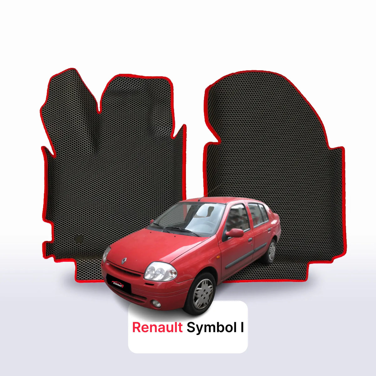 EVA Dywaniki samochodowe od EVA MATS 3D do Renault Symbol 1 gen 2002-2008 rok SEDAN