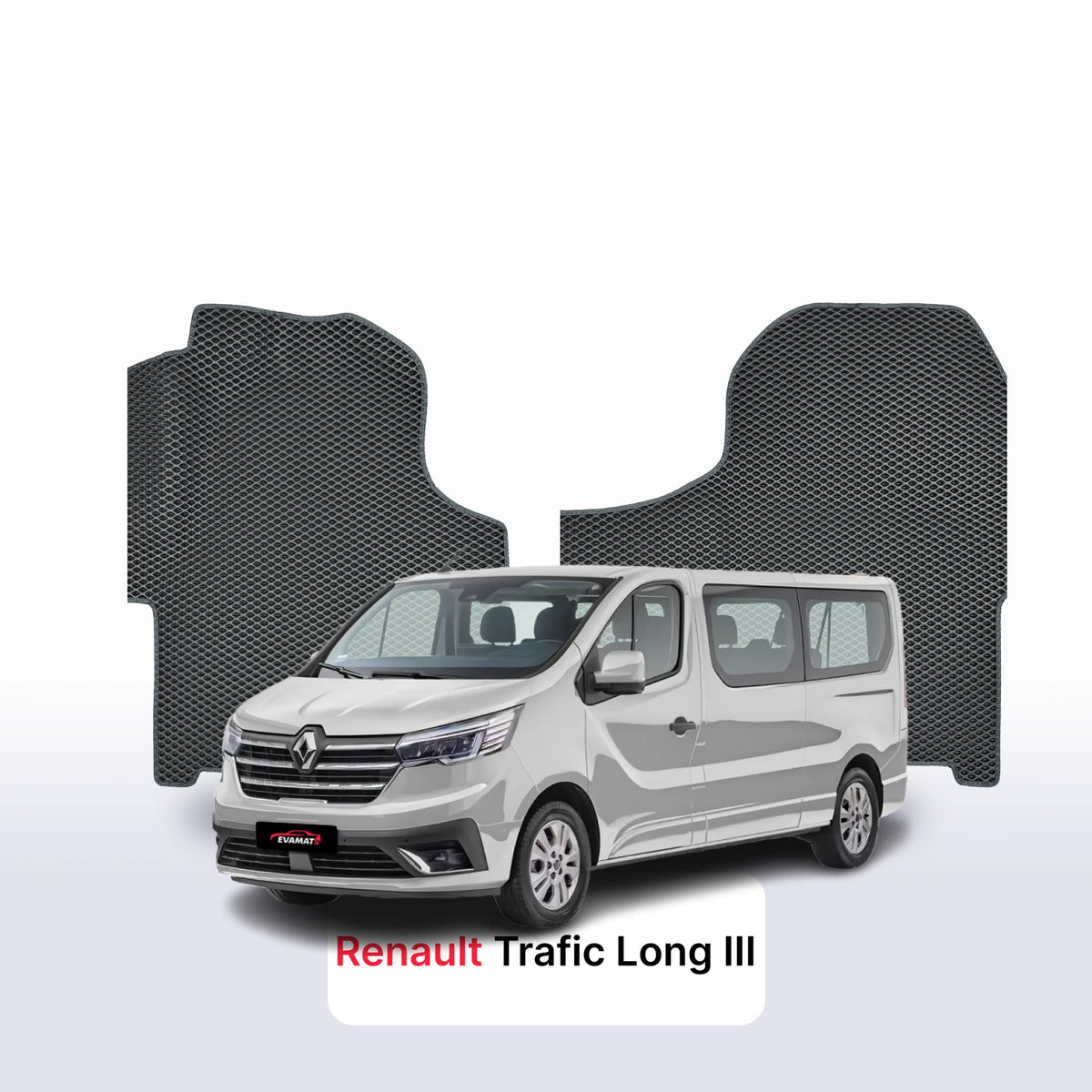 EVA Dywaniki samochodowe od EVA MATS 3D do Renault Trafic Long 3 gen 2020-2028 rok BUS