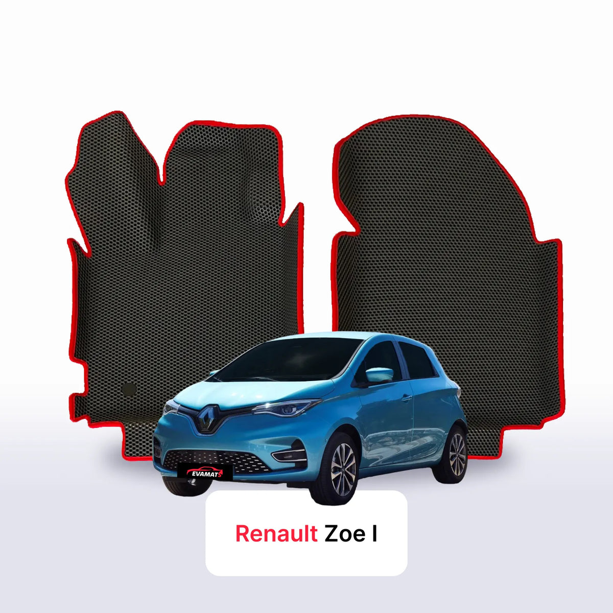 EVA Dywaniki samochodowe od EVA MATS 3D do Renault ZOE 1 gen 2012-2024 rok Elektryczny HATCHBACK 5 drzwi