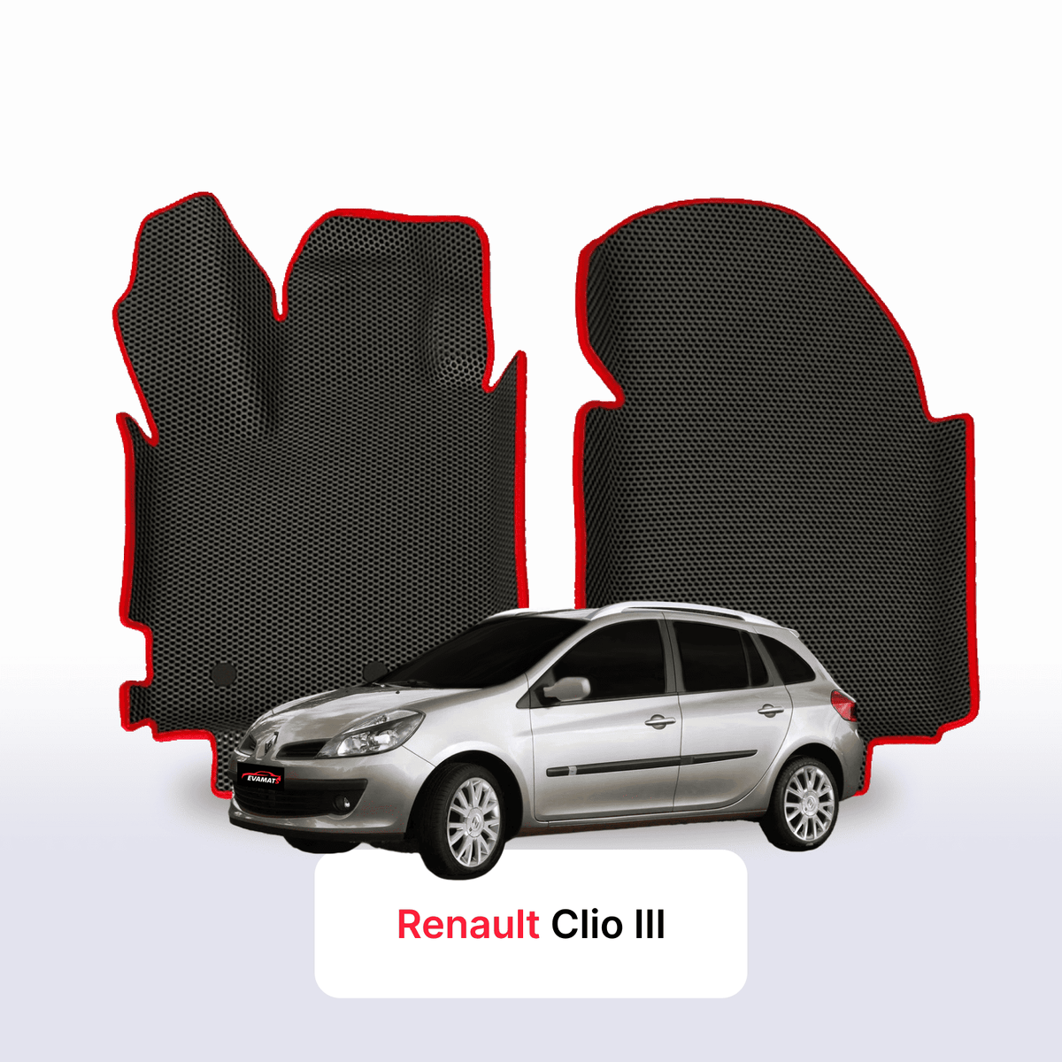 EVA Dywaniki samochodowe od EVA MATS 3D do Renault Clio 3 gen 2005-2014 rok KOMBI