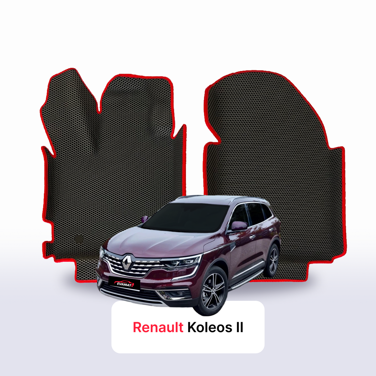 EVA Dywaniki samochodowe od EVA MATS 3D do Renault Koleos 2 gen 2016-2025 rok SUV