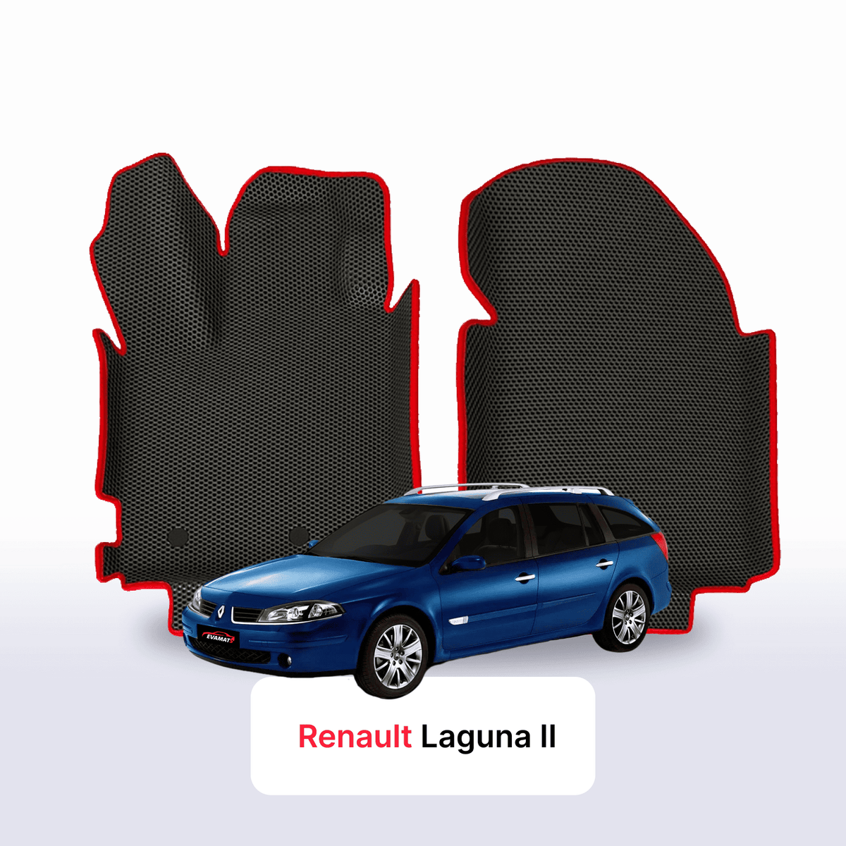 Custom-Fit 3D EVA Car Mats for Renault Laguna II gen 2001–2008 year Estate