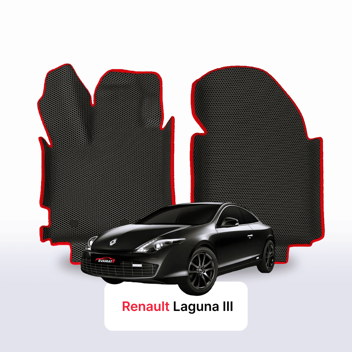 EVA Dywaniki samochodowe od EVA MATS 3D do Renault Laguna 3 gen 2007-2015 rok COUPE