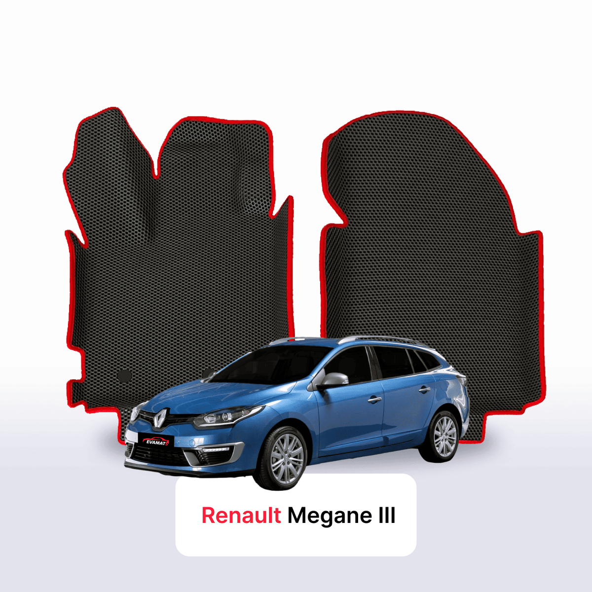 Custom-Fit 3D EVA Car Mats for Renault Megane III gen 2008–2016 year Estate