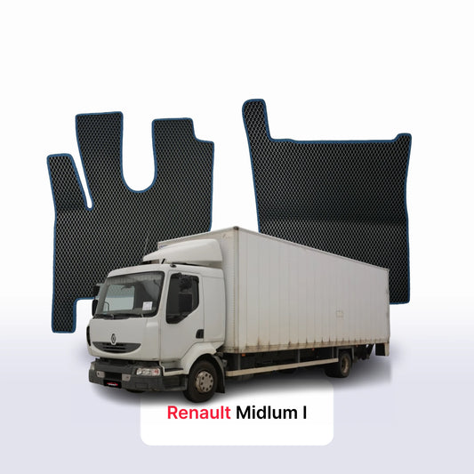 EVA Dywaniki samochodowe od EVA MATS 3D do Renault Midlum 1 gen 2000-2014 rok CIĘŻARÓWKA