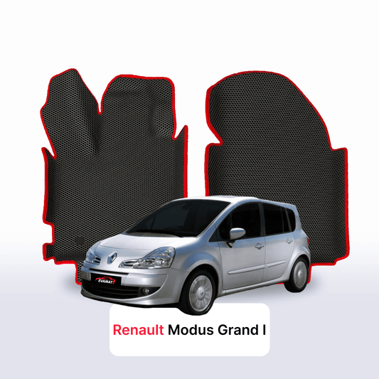 EVA Dywaniki samochodowe od EVA MATS 3D do Renault Modus Grand 1 gen 2008-2012 rok Minivan BENZYNA