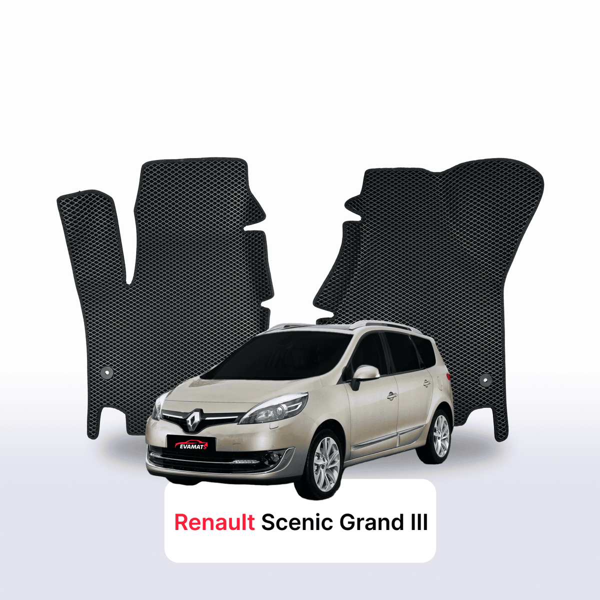 EVA Dywaniki samochodowe od EVA MATS 3D do Renault Scenic Grand 3 gen 2009-2016 rok MINIVAN