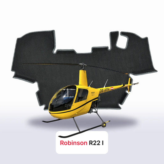 EVA Dywaniki samochodowe od EVA MATS 3D do Robinson R22 1 gen 1979-2028 rok HELIKOPTER