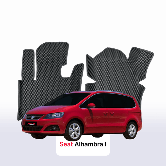EVA Dywaniki samochodowe od EVA MATS 3D do SEAT Alhambra 2 gen 2010-2020 rok MINIVAN