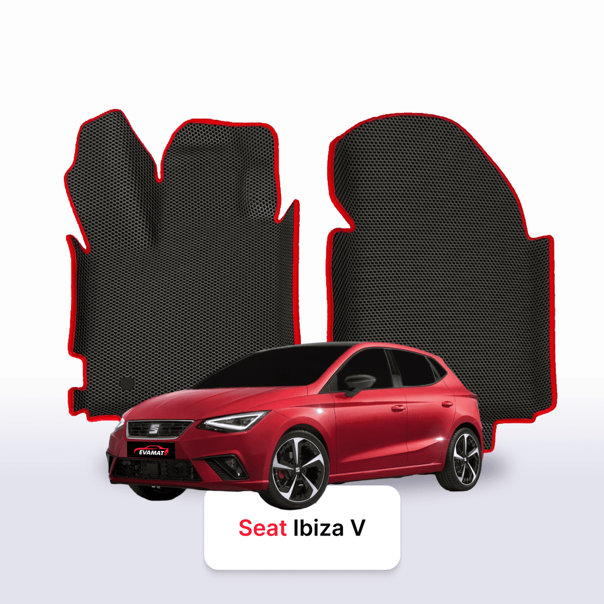 EVA Dywaniki samochodowe od EVA MATS 3D do SEAT Ibiza 5 gen 2017-2028 rok HATCHBACK 5 drzwi
