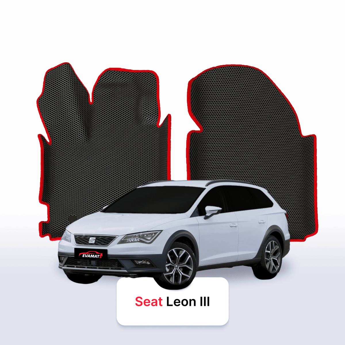 EVA Dywaniki samochodowe od EVA MATS 3D do SEAT Leon X-PERIENCE 3 gen 2012-2020 rok KOMBI