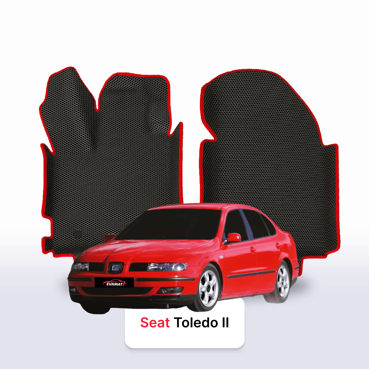 Custom-Fit 3D EVA Car Mats for SEAT Toledo II gen 1998–2004 year Sedan