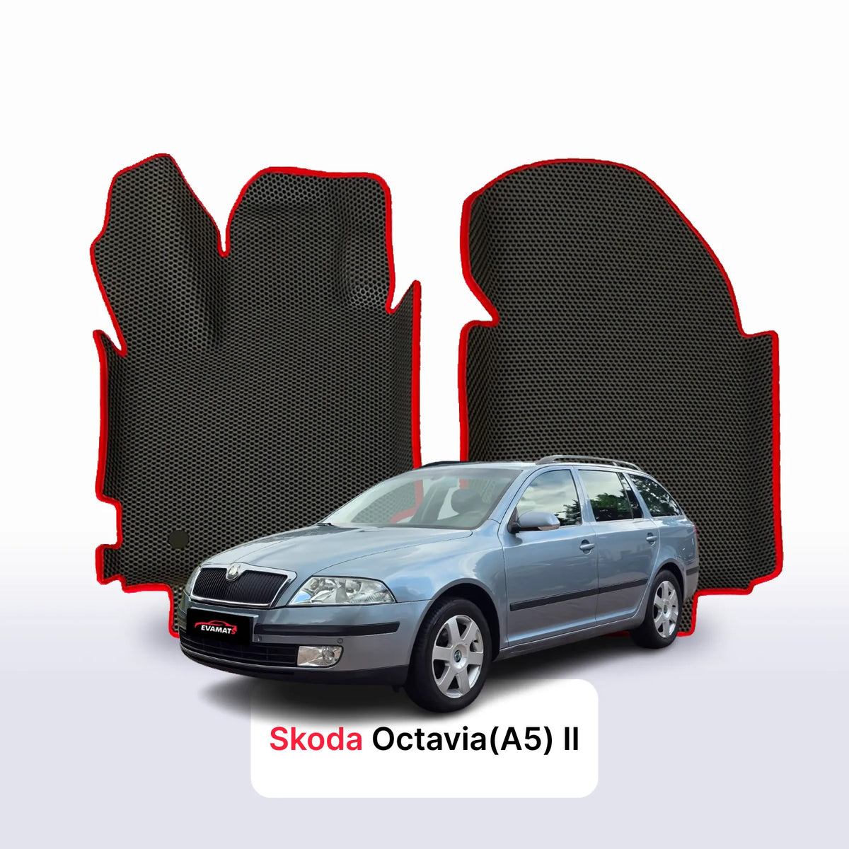 Custom-Fit 3D EVA Car Mats for Skoda Octavia A5 pre-facelift II gen 2004–2008 year Estate