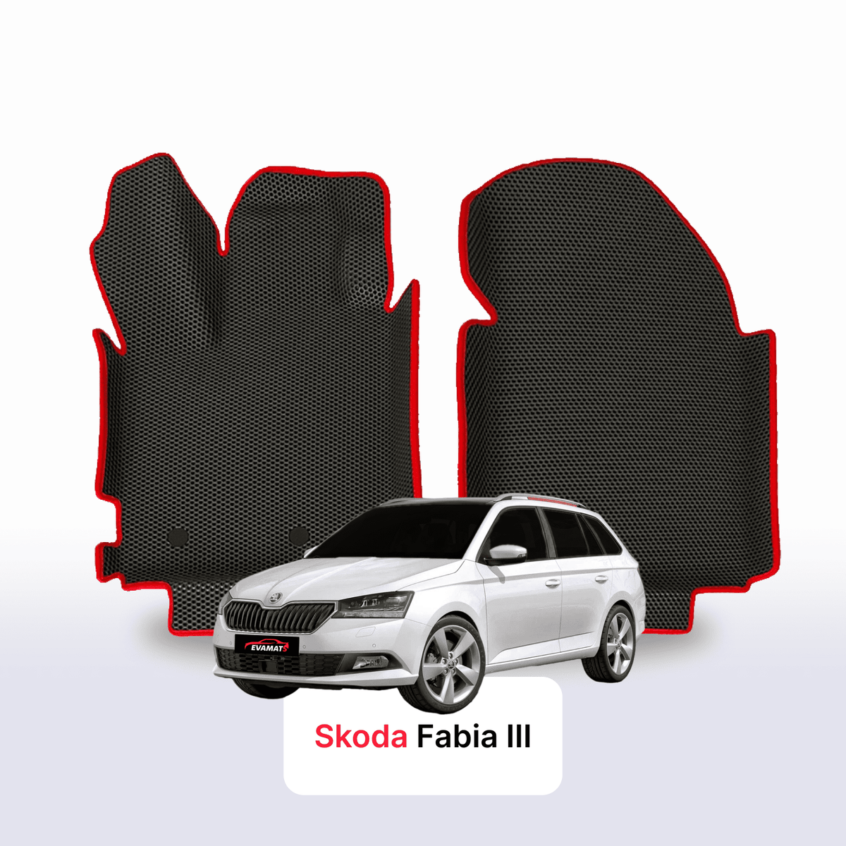 Custom-Fit 3D EVA Car Mats for Skoda Fabia III gen 2014–2022 year Estate