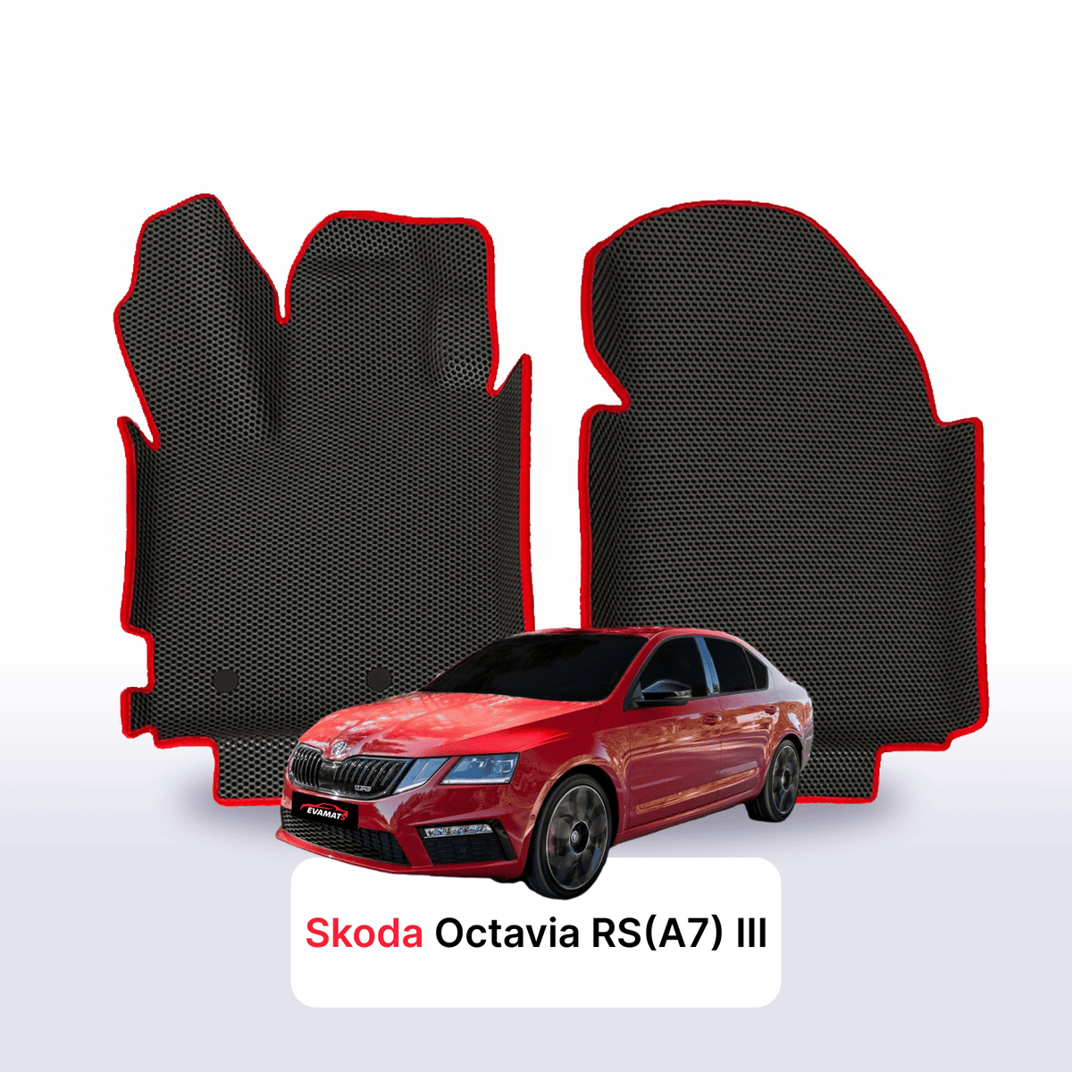 EVA Dywaniki samochodowe od EVAMATS do Skoda Octavia RS(A7) 3 gen 2013-2020 rok LIFTBACK