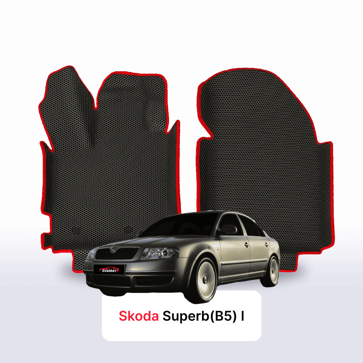 Custom-Fit 3D EVA Car Mats for Skoda Superb B5 I gen 2001–2008 year Sedan