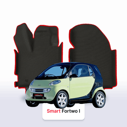 Custom-Fit 3D EVA Car Mats for Smart Fortwo I gen 1998–2007 year Hatchback 3-door