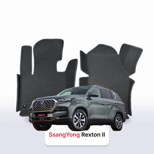 EVA Dywaniki samochodowe od EVA MATS 3D do SsangYong Rexton 2 gen 2017-2028 rok SUV 5 drzwi