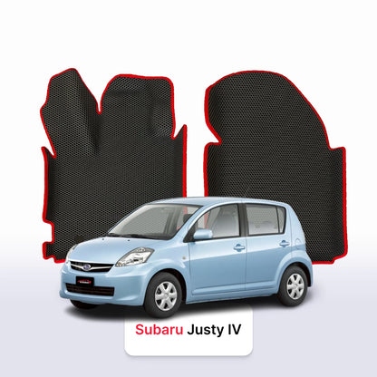 EVA Dywaniki samochodowe od EVA MATS 3D do Subaru Justy 4 gen 2001-2008 rok HATCHBACK 5 drzwi