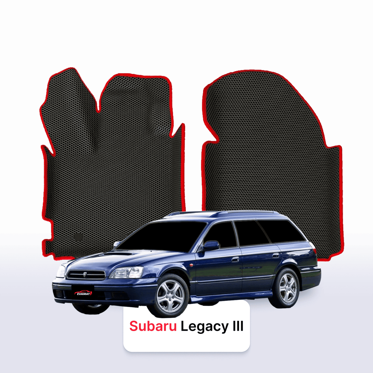 EVA Dywaniki samochodowe od EVA MATS 3D do Subaru Legacy 3 gen 1998-2004 rok KOMBI