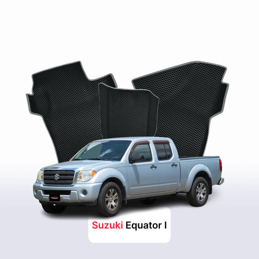 EVA Dywaniki samochodowe od EVA MATS 3D do Suzuki Equator 1 gen 2004-2015 rok Pick-Up podwójna kabina