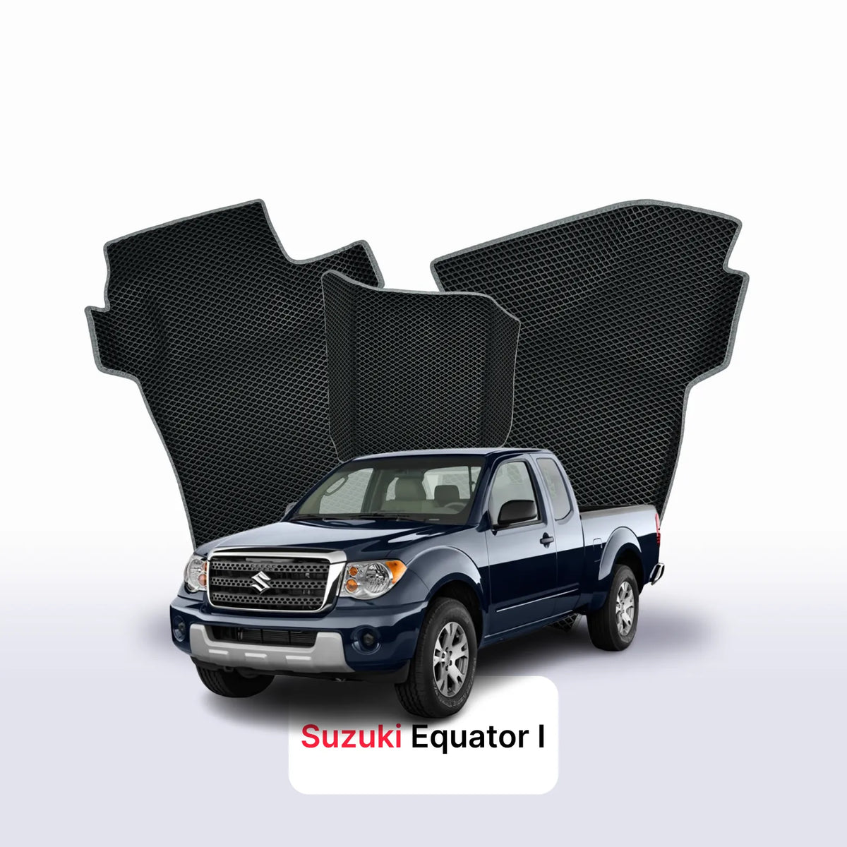 EVA Dywaniki samochodowe od EVA MATS 3D do Suzuki Equator 1 gen 2004-2015 rok Pick-Up pojedyncza kabina