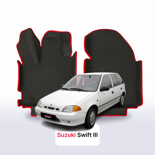 EVA Dywaniki samochodowe od EVA MATS 3D do Suzuki Swift 3 gen 1996-2004 rok HATCHBACK 5 drzwi