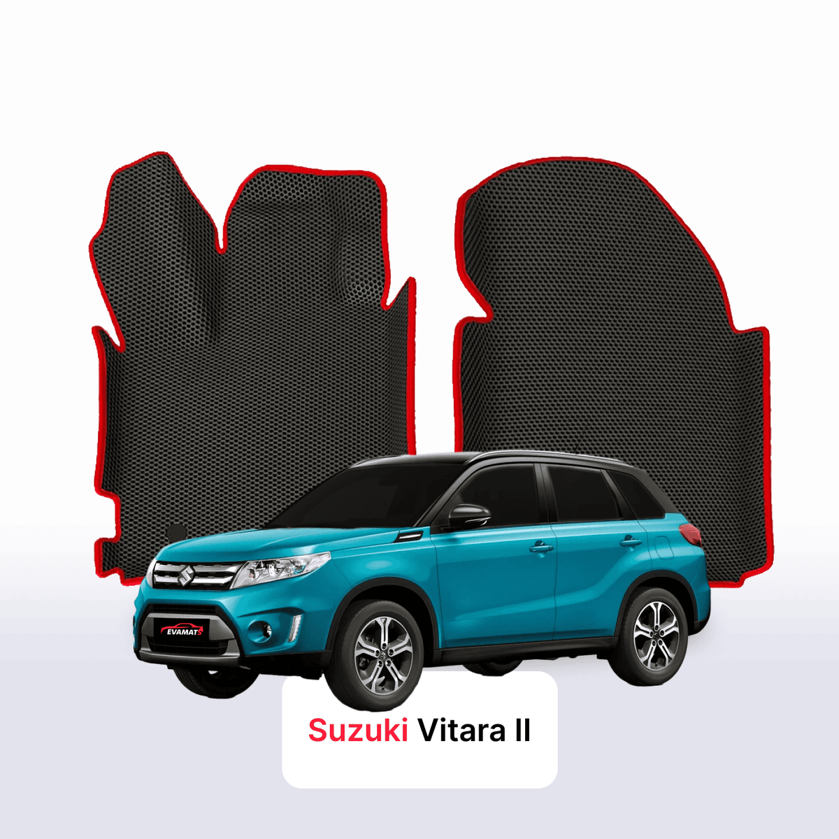 EVA Dywaniki samochodowe od EVA MATS 3D do Suzuki Vitara 2 gen 2014-2028 rok SUV 5 drzwi BENZYNA