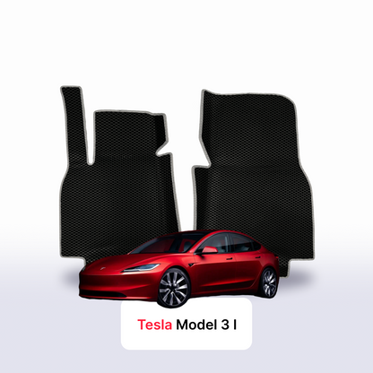 EVA Dywaniki samochodowe od EVA MATS 3D do Tesla Model 3(Long Range) 1 gen 2017-2028 rok SEDAN