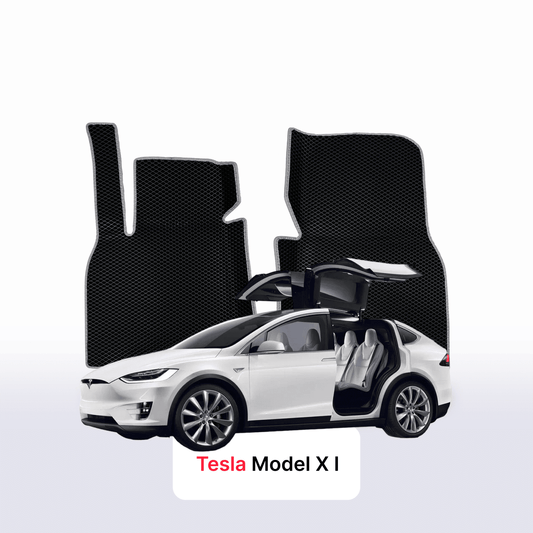 EVA Dywaniki samochodowe od EVA MATS 3D do Tesla Model X 1 gen 2015-2026 rok Elektryczny SUV 5 os.