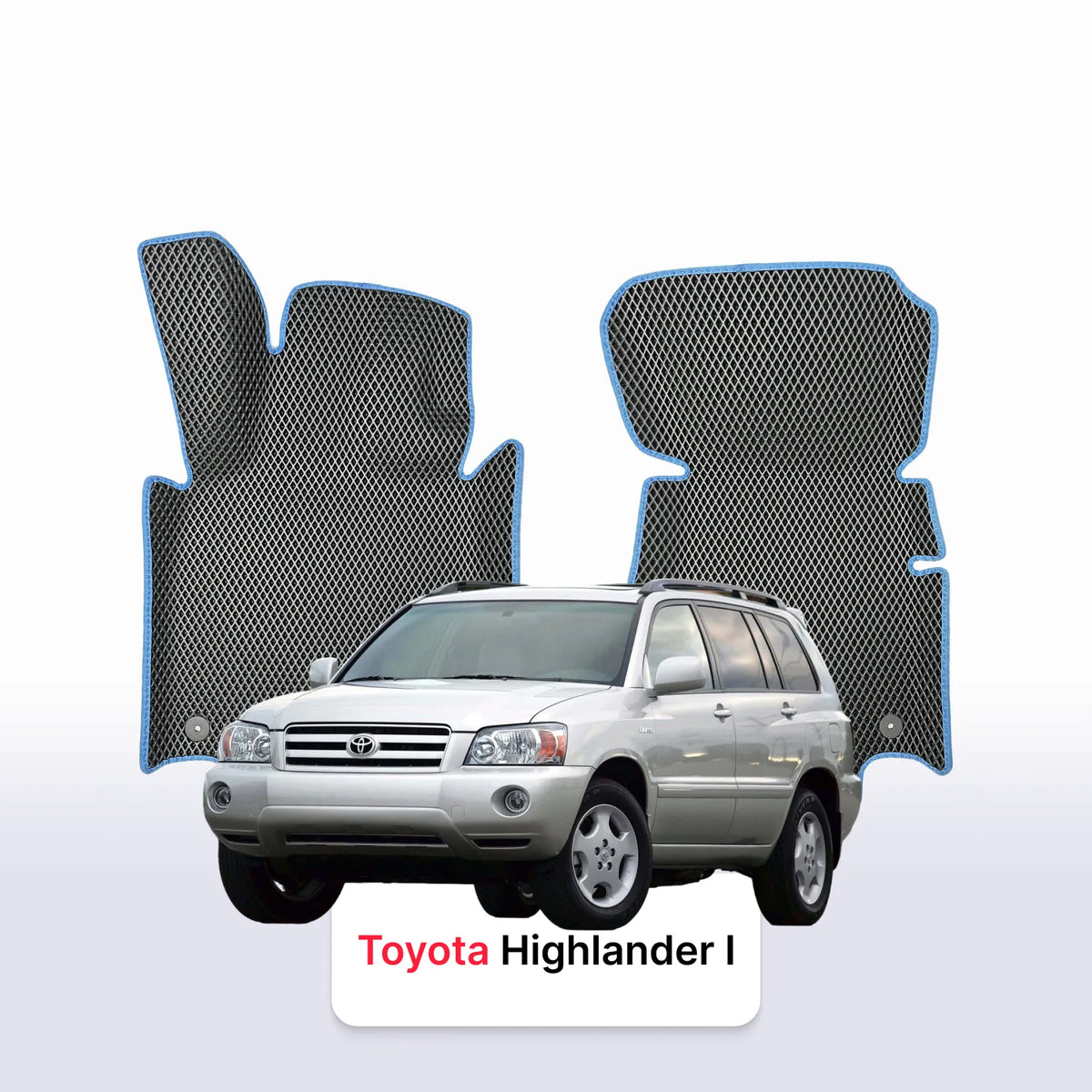EVA Dywaniki samochodowe od EVA MATS 3D do Toyota Highlander 1 gen 2001-2007 rok SUV 5 drzwi