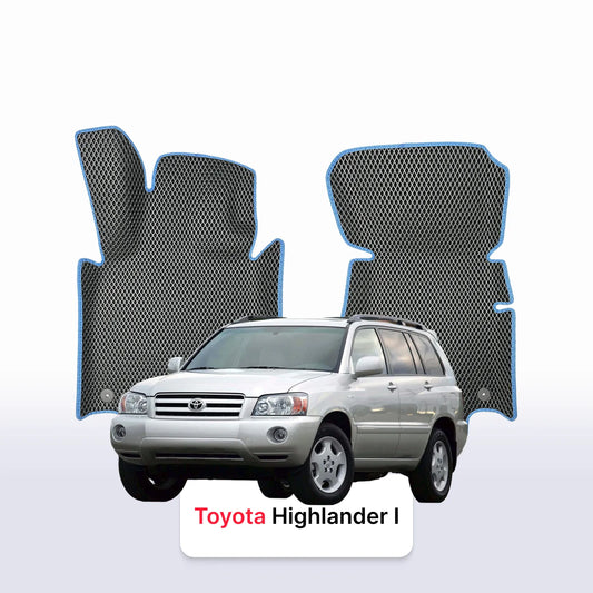EVA Dywaniki samochodowe od EVA MATS 3D do Toyota Highlander 1 gen 2001-2007 rok SUV 5 drzwi