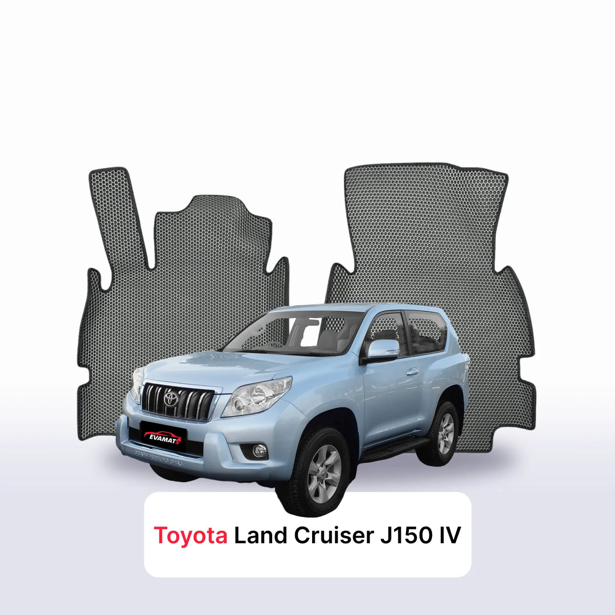 EVA Dywaniki samochodowe od EVA MATS 3D do Toyota Land Cruiser J150 2009-2024 rok SUV 3 drzwi