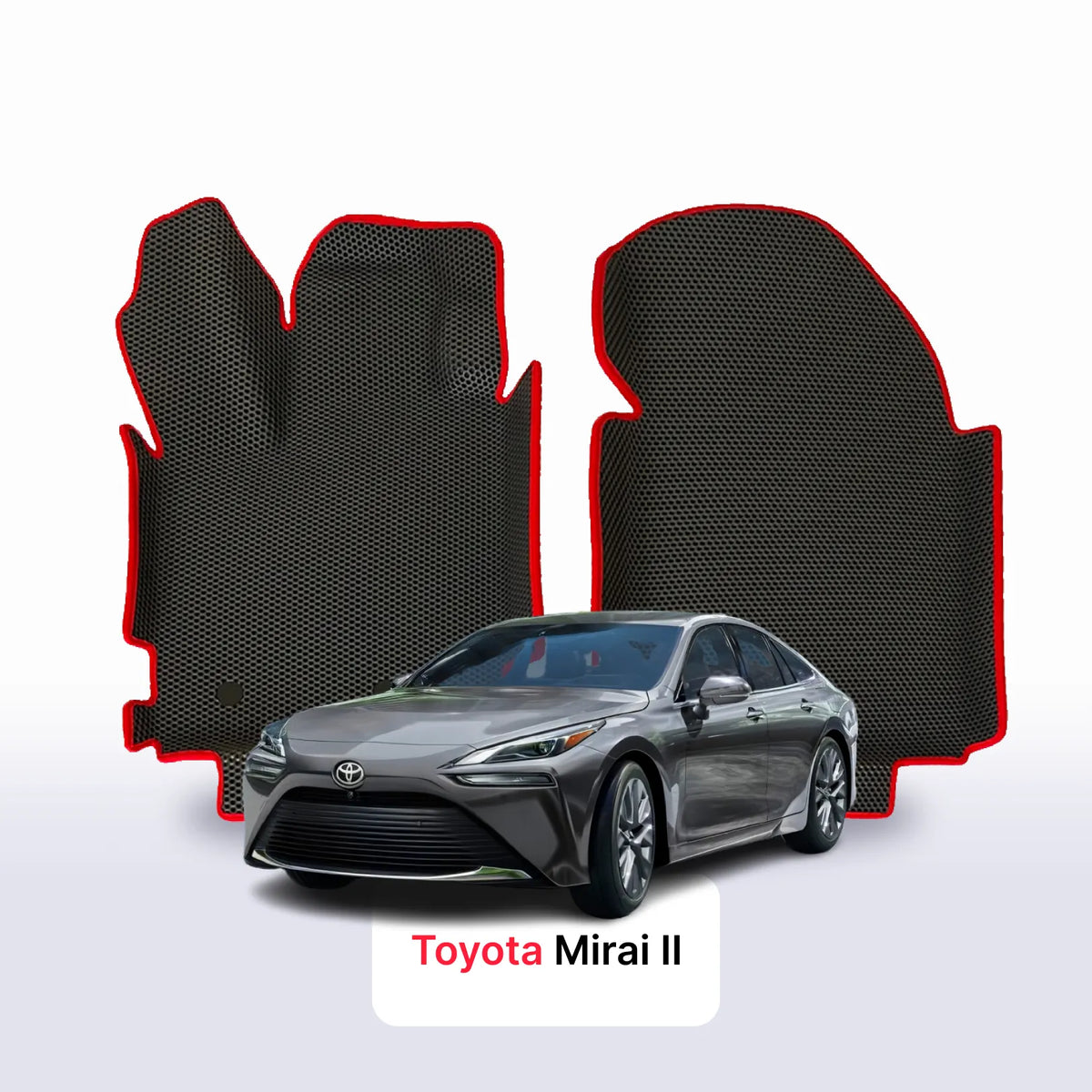 EVA Dywaniki samochodowe od EVA MATS 3D do Toyota Mirai 2 gen 2020-2027 rok SEDAN