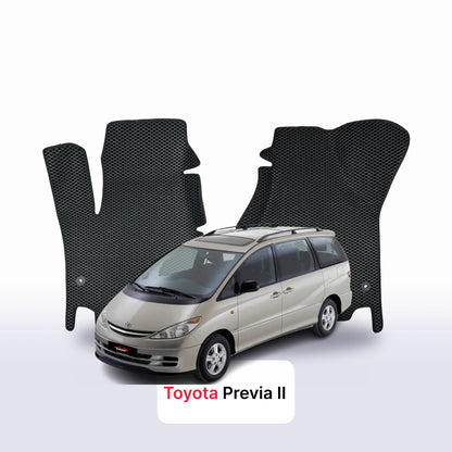 EVA Dywaniki samochodowe od EVA MATS 3D do Toyota Previa 2 gen 2000-2006 rok MINIVAN