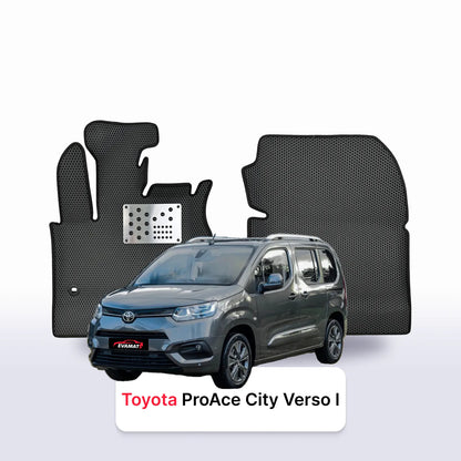 EVA Dywaniki samochodowe od EVA MATS 3D do Toyota Proace City Verso 2021-2027 rok Minivan ELECTRIC