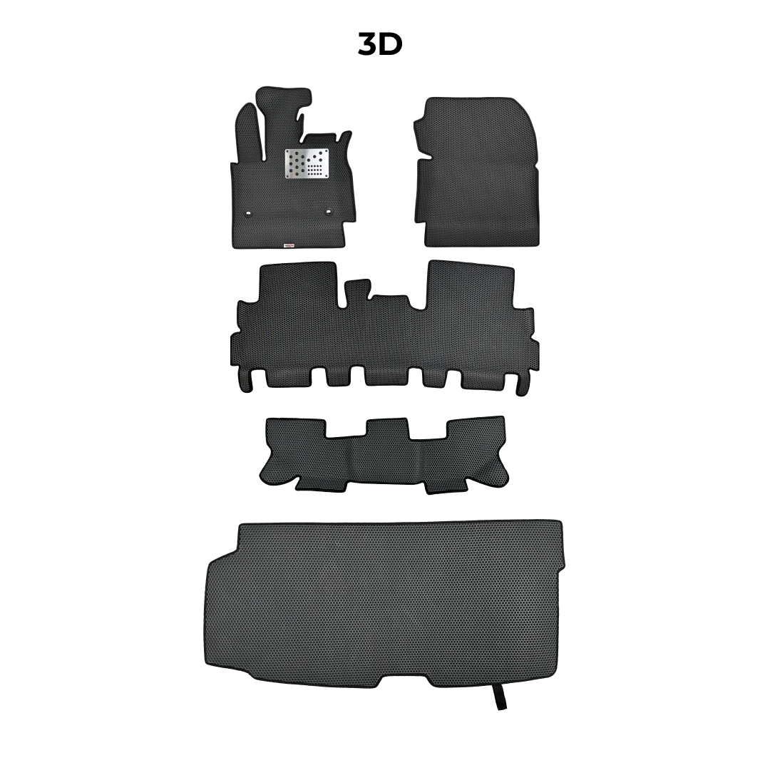 Custom-Fit 3D EVA Car Mats for Toyota ProAce City Verso 2019–2028 year LONG Minivan