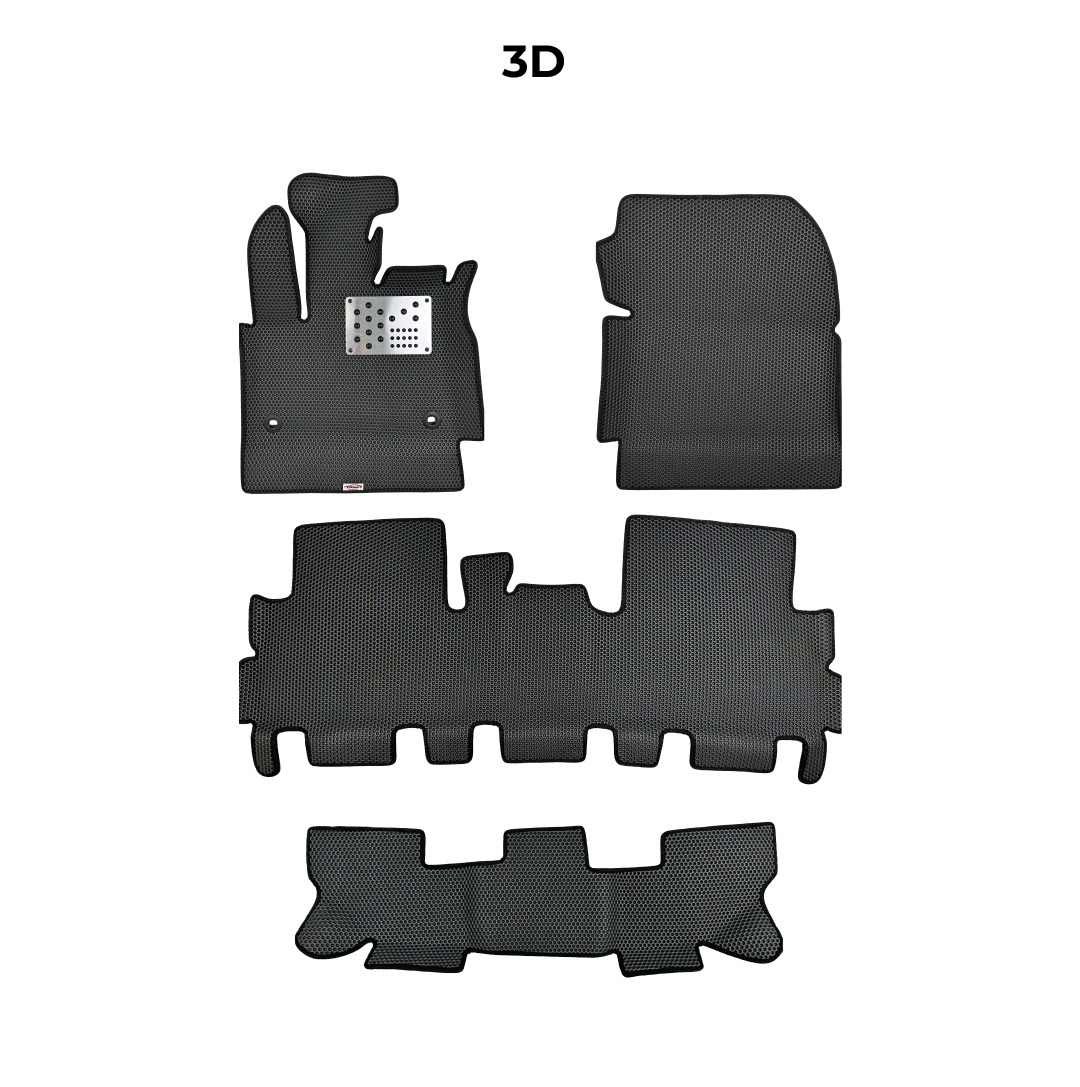 Custom-Fit 3D EVA Car Mats for Toyota ProAce City Verso 2019–2028 year LONG Minivan