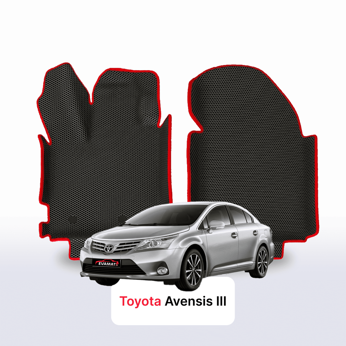 EVA Dywaniki samochodowe od EVA MATS 3D do Toyota Avensis 3 gen przedlift 2009-2011 rok SEDAN
