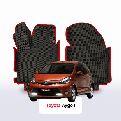 EVA Dywaniki samochodowe od EVA MATS 3D do Toyota Aygo 1 gen 2005-2014 rok HATCHBACK 5 drzwi