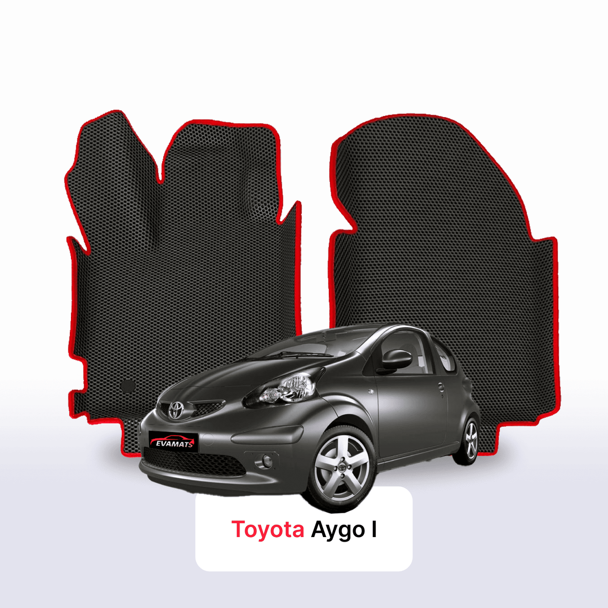EVA Dywaniki samochodowe od EVA MATS 3D do Toyota Aygo 1 gen 2005-2014 rok HATCHBACK 3 drzwi