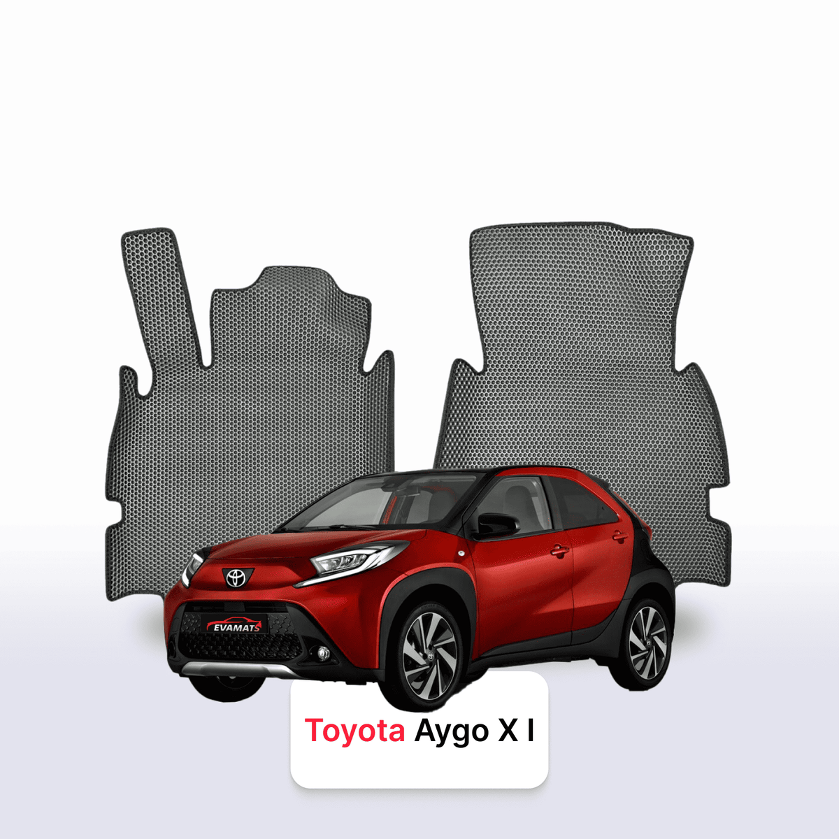 Custom-Fit 3D EVA Car Mats for Toyota Aygo X gen 2021–2027 year Hatchback 5-door